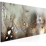 murando - Bilder Pusteblume 120x40 cm Vlies Leinwandbild 1 TLG Kunstdruck modern Wandbilder XXL Wanddekoration Design Wand Bild Panoramabild - Blumen Natur grau Löwenzahn b-C-0169-b