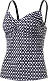 FIREFLY Damen MEA II Tankini Oberteil, Vichy, 42C