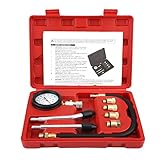 Duokon Diagnosewerkzeug Kompression Tester Set 8 Stücke G326 Auto Fahrrad Benzin Gas Motor Zylinder Kompressor Druck Tester Messer Multi Funktion Motor Rep