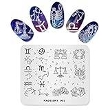 KADS New Nail Stamping Platte Blume Himmel Ozean Chinesischen stil Nail art Stempel Vorlage DIY Bild Vorlage Maniküre Stamp Platte Schablone Werkzeuge (SK003)