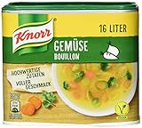 Knorr Gemüsebouillon Dose vegan ( Ergiebigkeit 16 Liter), 1er Pack ( 1 x 320g )
