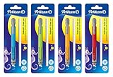 Pelikan 807364 Radierstift inkl. Ersatzradierer, 4 Farben sortiert - keine Farbauswahl möglich!, 1 Stück