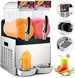 VEVOR 2x15l Slusheis Maschine 600W Slush Maker（Frachtkosten)