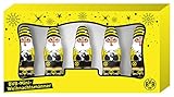 Mini - Weihnachtsmänner BVB 09 DORTMUND (5 Stück / 60 Gramm) IN GESCHENKVERPACKUNG
