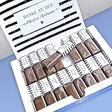Aufkleber Set für Merci Schokolade | persönliches Geschenk zum Hochzeitstag | Ehemann | E