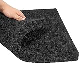 Ohfruit Aquarium-Filterschaum, für Fischteich, zuschneidbarer Schwamm-Filter, Schaumstoffplatte, Schwamm-Pad für Aquarien, Teich,