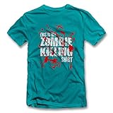 This is My Zombie Killing Shirt T-Shirt Tuerkis-Turquoise L