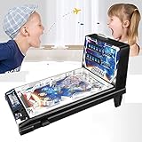 Flipperautomat Retro Spielzeug, Super Flipper Spiel Flipperautomaten, Space Klassiker Pinball Machines, Mini Arcade Maschine,Eltern- Kind Puzzle Lernspiel, Geschenk Für Game, für Kinder und F