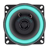 Funien Autolautsprecher,4 Zoll 100W Universal Auto HiFi Koaxial Lautsprecher Fahrzeugtür Auto Audio Musik Stereo Full Range Frequenzlautsp