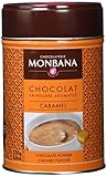 Monbana Schokoladenpulver Karamell 250g Dose (mind. 32% Kakao), 1er Pack (1 x 250 g)