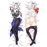 Woodr Shimoneta zu IU Gawen Ga Sonzai Shinai Taikutsu NA Sekai 3D Doppelseitig hohe Auflösung-Anime-Muster drucken Umarmt  Manga Kissenbezug ​150X50cm(59inx19.6in)