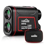 Himimi Entfernungsmesser Golf, 1000M / 1100 Yards Jagd Rangefinder 6X/7X Vergrößerungs-Lasermessgerät, IP54 Wasserdicht für Flag-Lock, Entfernung, Geschwindigkeit, Höhe, Neigungsmessung usw