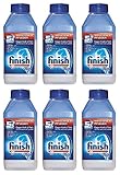 Finish Maschinenpfleger Regular Spülmaschinenreiniger Anti Kalk und Fett 6er Sparpack (6 x 250ml)