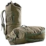 Xcase Rucksack: 2er-Set Extragroße Canvas-Seesäcke, 100 Liter (Canvas-Seesack-Rucksack)