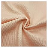 Stretch Stoff Baumwoll-Denim-Stoff Leichtes Gewebe 100% Baumwolle Farbe Nicht-Stretch Twill Dick Für Kleidung Hosen Kleidung Design DIY Stoff (Lotus Root Farbe)(Size:1.5M*3M,Color:Lotuswurzelfarbe)