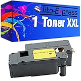 Tito-Express PlatinumSerie 1x Toner-Kartusche XXL Black für Dell C1660 C1660w