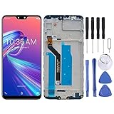 MENGHONGLLI Handy-LCD-Anzeige LCD-Bildschirm und Digitizer-Vollmontage mit Rahmen für Asus Zenfone Max Pro M2 ZB631KL X01BDA Telefon-Spirt-T