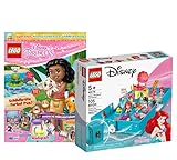 Collectix Lego Set - Disney Prinzessin Arielles Märchenbuch 43176 + Lego Prinzessinnen Heft (Rätsel, Poster, Comics) inklusive Minifigur V