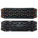 CStern Recovery Board, 2 Stück Offroad-Traktionsbahnmatte, Spur für 4X4 Offroad, Schlamm, Sand, Schnee,