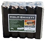 Pini Kay Eichenbriketts 100% ohne Zusätze | 1 Paket a 10 Kg | Lange Glutdauer | Ofen | Kamin | Brennholz von holz4home®