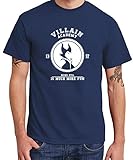 - Villain Academy - Boys T-Shirt Navy, Größe XXL