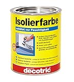 Pufas / Decotric Isolierfarbe - Schutz vor Ausblühung und Feuchtigkeit zementhaltig 750