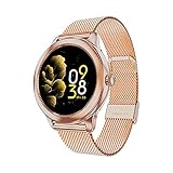 YPZ 2021 Neue Smartwatch für Frauen Damen Geschenk Fitness Armband Luxus Gold Uhren für Frauen Valentinstag Muttertag