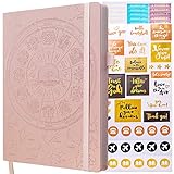 Law of Attraction Planner - Undated Deluxe Weekly, Monthly Planner, a 12 Month Journey to Increase Productivity & Happiness - Life Organizer, Gratitude Journal, and Stick