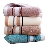 Strandtuch Handtücher Badetücher Saunatuch schnelltrocknende Badetuch Baumwolle XXL Strandtuch, Badetuch groß Reise, Strand, Sauna 70x140 cm Weiß