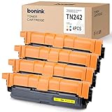 BONINK 4 Toner kompatibel für Brother TN 242 TN 241 TN 246 TN 245 Druckerpatronen für Brother HL-3152CDW HL-3142CW HL-3172CDW MFC-9332CDW DCP-9022CDW DCP-9017CDW Tonerp