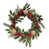 Weihnachtsdeko Kranz - Girlande Deko Wandschmuck