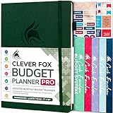 Clever Fox Budget Planner Pro - Finanzplaner + umschlÃ¤ge - Monatliches Finanzjournal, Ausgaben-Tracker & persÃ¶nliches Kontenbuch, undatiert (17,8 x 25,4 cm) - DunkelgrÃ¼