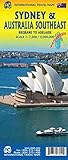 Stadtplan Sidney /Australia Southeast 1:7.500 / 2.000.000: doppelseitig, wasserfest Stpl.Sydney, Sydney Ferry Map Australia E