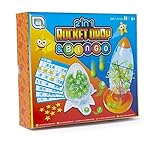 2-in-1 Raketen-Drop & Bingo-Familienspiele, für Kinder ab 6 Jahren, 2-4 Sp