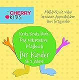 Kritz Kratz Buch - Das ultimative Malbuch für Kinder ab 2 Jahren: Malblock mit vielen kreativen Ausmalbildern zum fertigmalen (Ausmalbuch ab 2 Jahren)