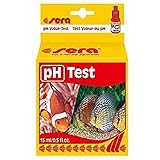 sera 04310 pH Test ein Wassertest für 100 Messungen, misst zuverlässig und genau den pH-Wert für Süß- & Meerwasser, im Aquarium oder T