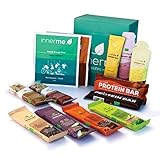 INNERME - Healthy Sports Box - Testpaket Bio & vegane Sportnahrung - Riegel, Gele, Sportgetränk und Pflanzenproteine - 12 Stück