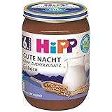 HiPP Bio Gute Nacht - ohne Zuckerzusatz - Einkorn, 190 g