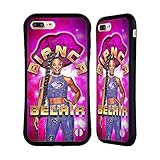 Head Case Designs Offizielle WWE Bianca Belair Bianca Belair Grafiken Hybride Handyhülle Hülle Huelle kompatibel mit Apple iPhone 7 Plus/iPhone 8