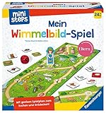 Ravensburger ministeps 4175 Mein Wimmelbild-Spiel, Erstes Spiel zum Tiere-Suchen und Zählen-Lernen, Mit mitwachsendem Spielplan, Spielzeug ab 2 J