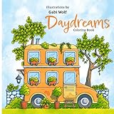 Daydreams: Magical illustrations for coloring, p