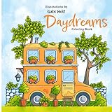 Daydreams: Magical illustrations for coloring, p