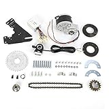 Elektrofahrrad Linksantrieb Motor Kit Mountainbike Umbau Custom 250W, Elektrisches Fahrrad-Umbausatz Elektrofahrrad Motor Umbausatz (Thumb Kit)