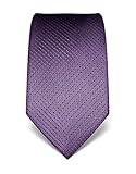 Vincenzo Boretti Herren Krawatte reine Seide gepunktet edel Männer-Design zum Hemd mit Anzug für Business Hochzeit 8 cm schmal/b