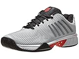 K-Swiss Hypercourt Express 2 Herren-Tennisschuh, Barely Blue/Black/Poppy Red, 10