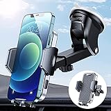 andobil Handyhalterung Auto Saugnapf & Lüftung 3 in 1 [Absaugung Pro] Handy Halterung Auto KFZ Autohalterung 2022 Handyhalter Hält Bombenfest für iPhone 13/12/11 Pro Max Samsung Huawei Xiaomi usw