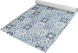 normani 65 oder 130 cm breiter Badvorleger/rutschfeste Matte/Bodenbelag aus PVC Weichschaum,wasserabweisend und rutschhemmend für Bad, Dusche oder Küche Farbe Sea Größe 65 cm x 80