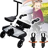 Buggyboard + Zusatzsitz (Erweiterung) SET für Kinderwagen Buggy Jogger Kind B