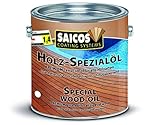 Saicos Colour GmbH 500 0113 Holzspezialöl, bangkirai, 2,5 L