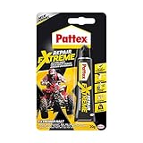 Pattex Repair Extreme, nicht-schrumpfender und flexibler Alleskleber, temperaturbeständiger Reparaturkleber, starker Kleber für innen und außen, 1x20g Tub